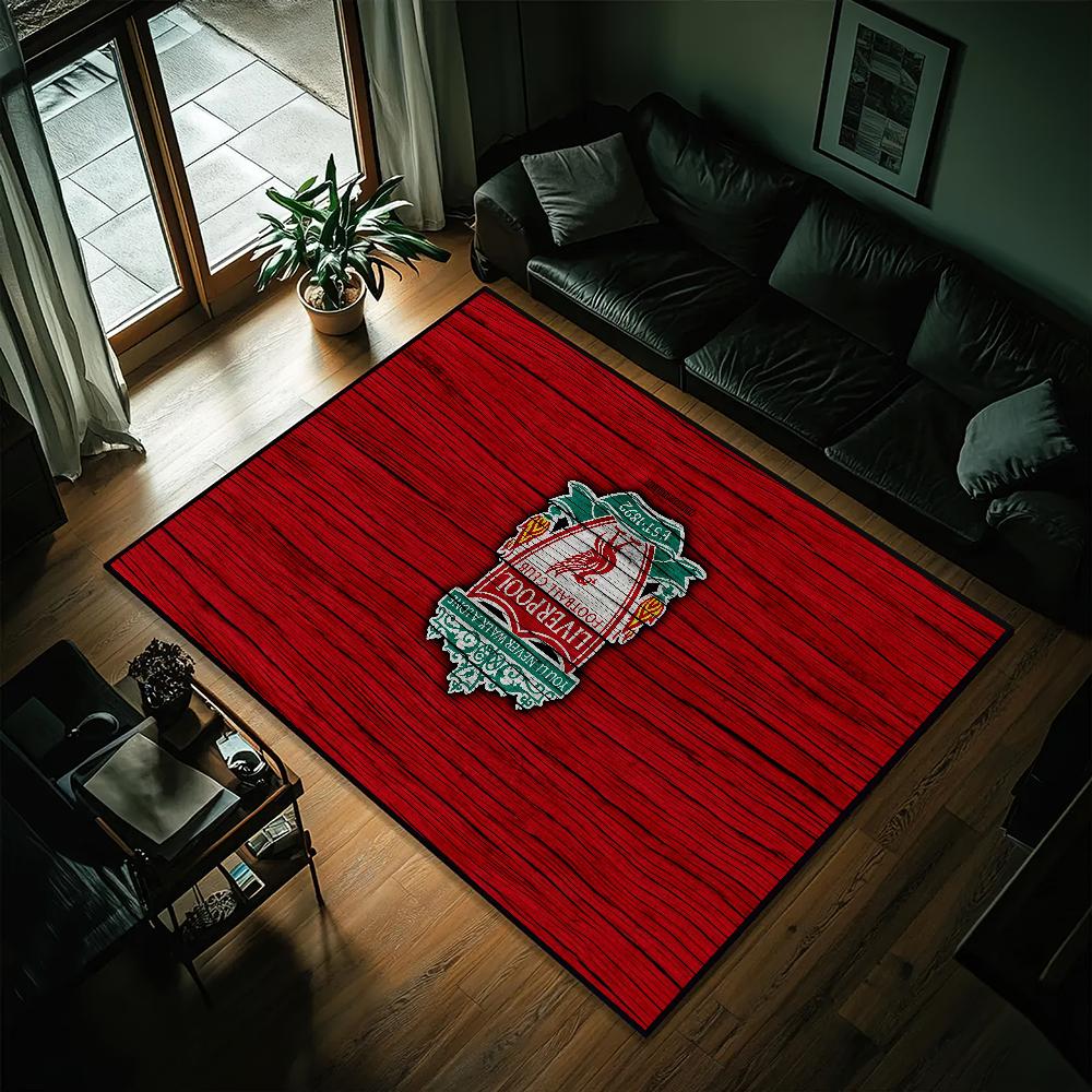 Football L-Liverpool Football Club Small Carpet Bedside Kitchen Bath Living Home House Bedroom Floor Mat Doormat Decoration