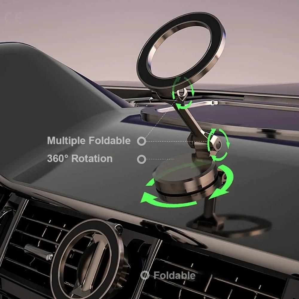 Магнитный держатель для телефона Magsafe для автомобилей Мобильная поддержка для Автомобильный держатель для сотового телефона в машину Для телефона 15 14 13 Pro Max Plus