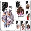 Baby Mom Girls Phone Case for Samsung Galaxy S26 S24 S23 Ultra S25 Edge S22 S21 Plus S20 FE + Soft Print Shell Funda Galaxy S25
