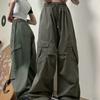 Streetwear Casual Wide Leg Pants Women High Waist Plus Size Y2K Cargo Pants Woman Fashion Trendy Loose Straight Office Lady Trousers 24202