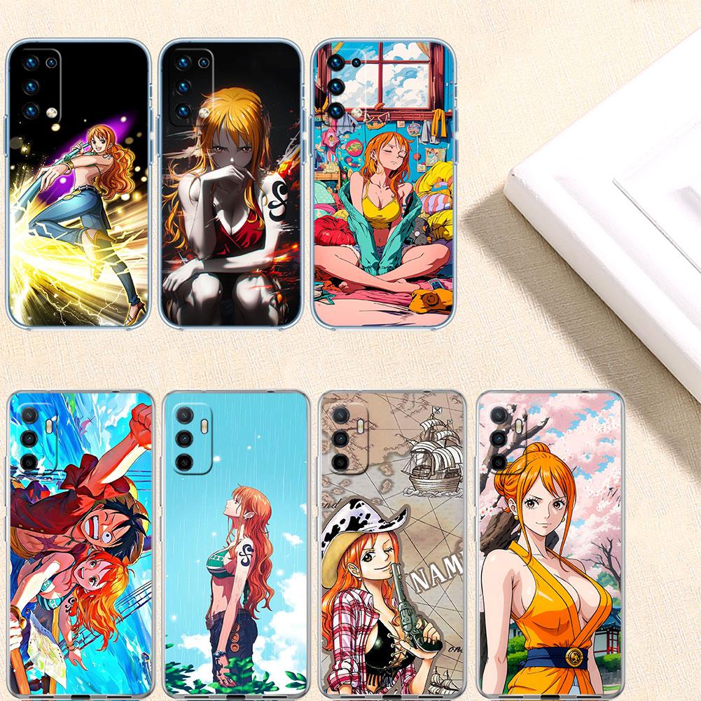 TR29 One Piece Nami Phone Case for Motorola Moto G10 G20 G30 G31 G32 G34 G35 G41 G42 G50 G51 G52 G55 G60 G60S G62 G71 G72 G75