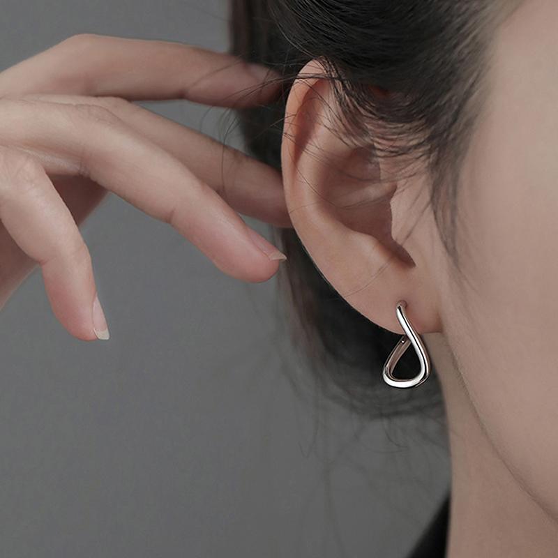 Серьги-кольца Модные Геометрические Изысканные Серьги Новый Нишевый Дизайн Вечеринка Свадебные Украшения Подарки
