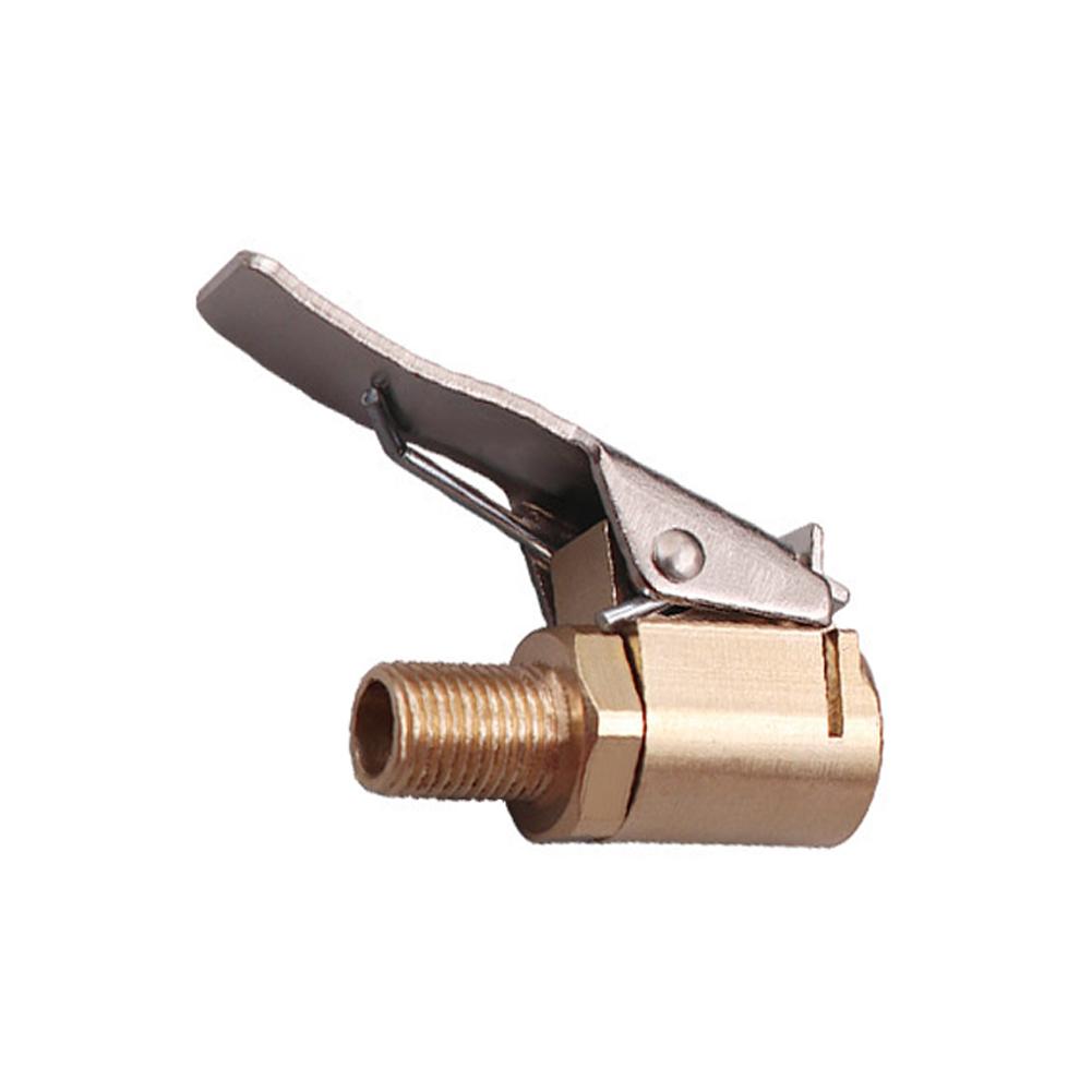 Адаптер для воздушного насоса для автомобиля, внедорожника, мотоцикла, велосипеда, резьбовая быстросменная головка-зажим, портативный соединитель для надувного спортивного инвентаря