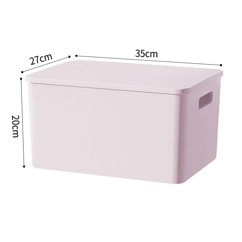 Пластиковый контейнер для хранения с крышкой — идеально подходит для одежды, закусок и всякой всячины