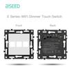 BSEED WIFI Switches Module Glass Panel USB C Phone Charge Socket Port Smart Touch Switches Function Key EU Sockets Parts