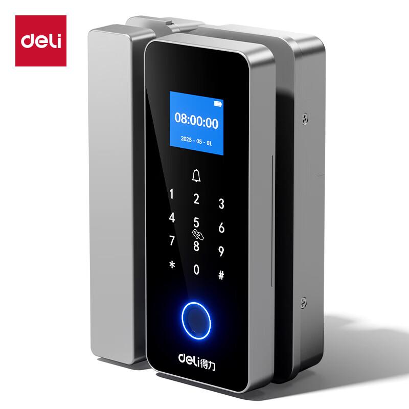 Deli Smart Glass Door Lock CN plug (adapter included)