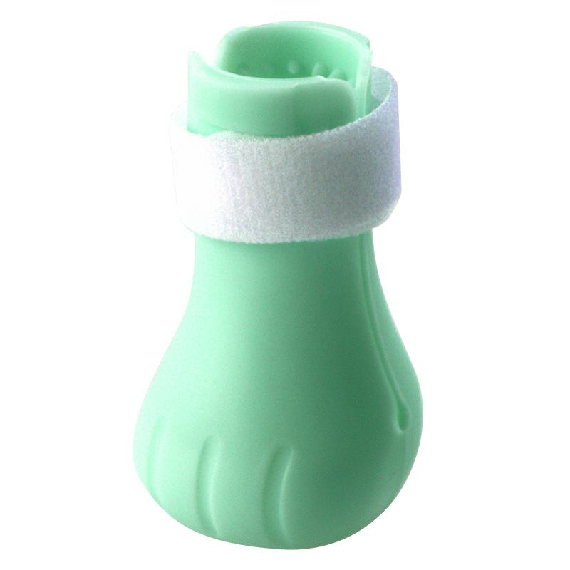 Колпачки на когти для домашних кошек, защита от царапин, кошачьи ботинки, купание, мытье, стрижка ногтей, защита лап для питомцев, кошачья обувь, 4 шт./набор, ботинки, товары для питомцев