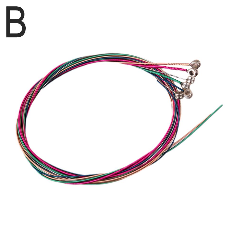 Струны для акустической гитары 6 шт./компл. Чистая медь струны сталь акустическая укулеле басовая проволока для акустической A3J9