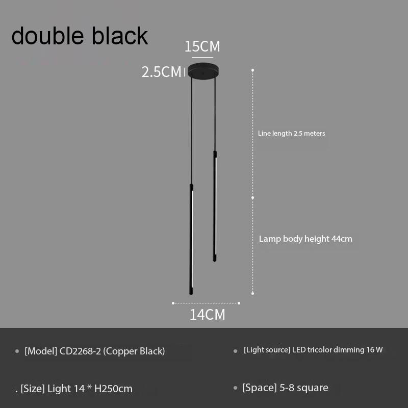 Новый современный медный светодиодный подвесной светильник для гостиной, спальни, прикроватного столика, настольного светильника, бара, кофе, декоративная люстра, люстра