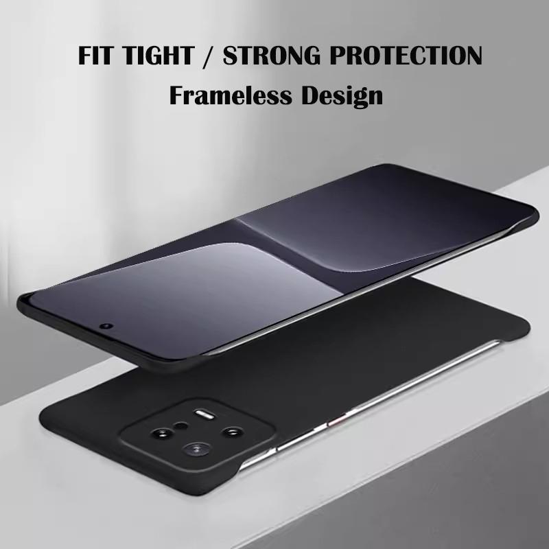 Твердый чехол-накладка из ПК цвета конфет без рамки для Xiaomi Mi 15 14 13 Pro Poco X7 X6 Pro, ударопрочный, ультратонкий чехол