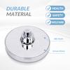Shower Head High Pressure Rain Adjustable Stainless Steel 6 Inch Wall Mounted Rainfall Shower Bathroom Accessories Replacement