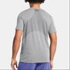 Under Armour Logo Print Round Neck Seamless Short Sleeve T-Shirt Men T-Shirt Light-Gray 1382801-011