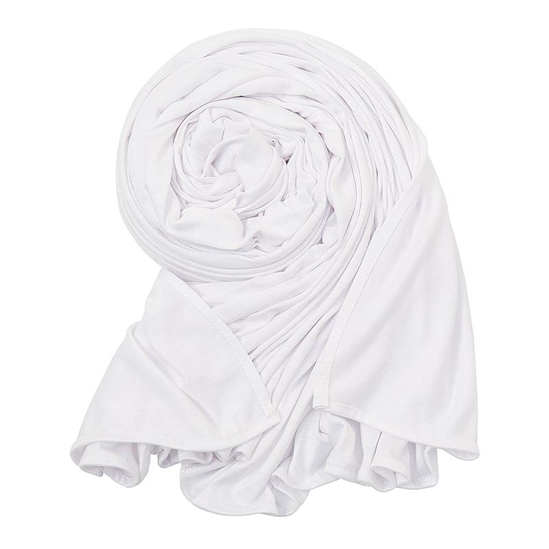 175*80cm Big Size Modal Cotton Jersey Hijab Scarf Long Muslim Shawl Plain Soft Turban Headscarf Wraps For Women Islamic Headband