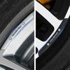 For Benz 4Pcs Aluminum Car Wheel Hub Badge Sticker Tire Rim Decor Decal 4MATIC C200 C260 C300 AMG GLA GLB GLC GLK CLA CLS W205 E7