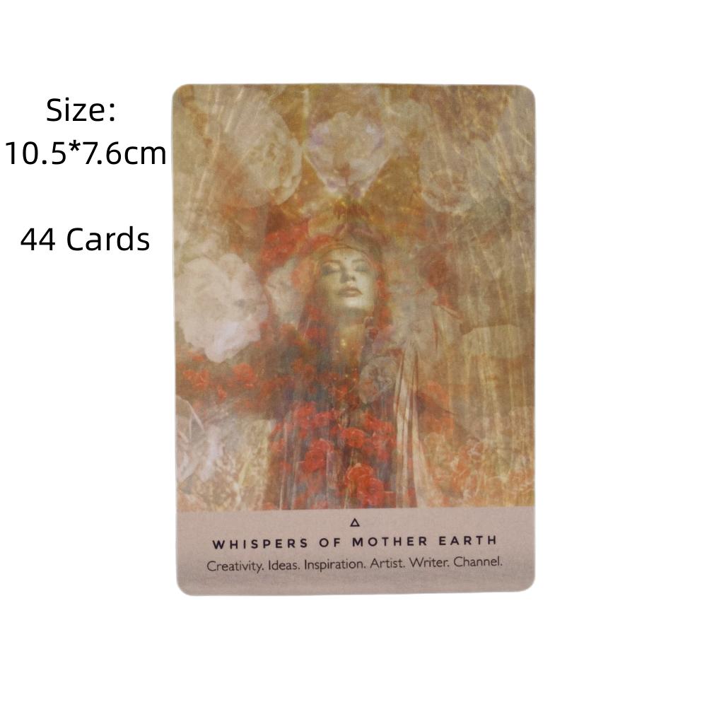 Колода гаданий «Розовые цветы» с оракулом на английском языке Vision Edition, настольная игра Таро для вечеринки