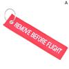 Remove Before Flight Car Key Chain Aviation Gifts Keyring Key Tag Holder