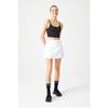 White 2 Layer Tennis Skirt - Shorts Skirt - Sports Skirt Tennis Skirt