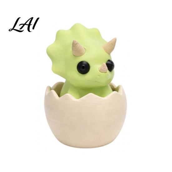 Office Fidget Toy Dinosaur Egg Clicker Toy 3D Printed Dino Eggshell Finger Clicker Portable Pocket Size Push Button for Anxiety Stress Relief