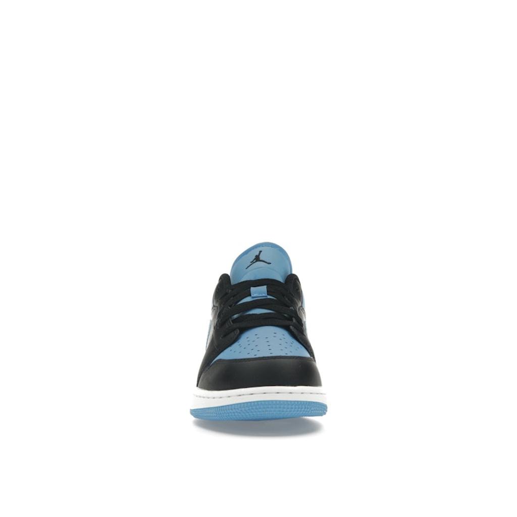 Кроссовки Air Jordan 1 Low GS University Blue Kids Черный Белый 553560-041
