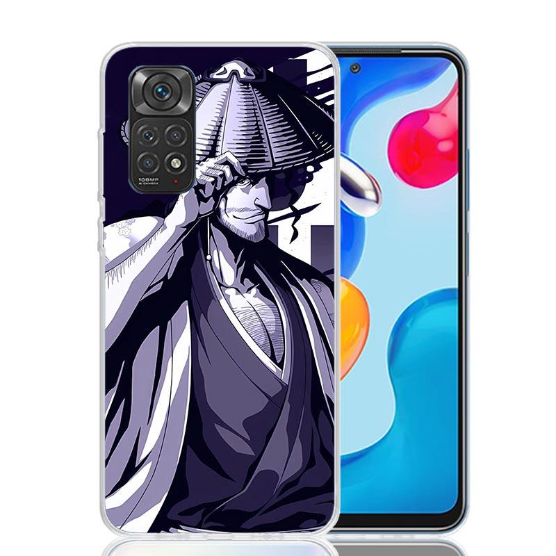 Чехол для телефона Bleach Кёраку Сюнсуй для Xiaomi Redmi Note 15 14 13 12S 12 Pro Plus 11S 11E 11 11T 10S 10 Искусство Мягкий Чехол с Рисунком Re