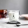 1 шт., 250 мл, милые кружки, мультяшная чашка для чая, кофе, молока, пара, стеклянные кружки с двойными стенками, забавные подарки на день Святого Валентина, день рождения для вас