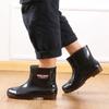 Rain Shoes Male Waterproof Shoes Male Barrel Rain Boots Cook Shoes Labor Protection Rubber Shoes Male Men Rain Boots