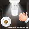 Ceiling Automatic Induction Light Bulb Switch Adapter Lamp Base E27 Lamp Holder LED Bulb Socket