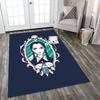 Gothic Spider Web Portrait rug for living rooms, bedrooms, home décor, and as gifts.