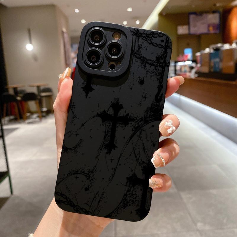 ГОРЯЧИЙ Роскошный Темно-Готический Крест Чехол Для Телефона Для Xiaomi Redmi 15 A3 A2 A1 14C 13C 12C 10C Note 15 14 13 12 11 10 Pro Plus 4G 5G