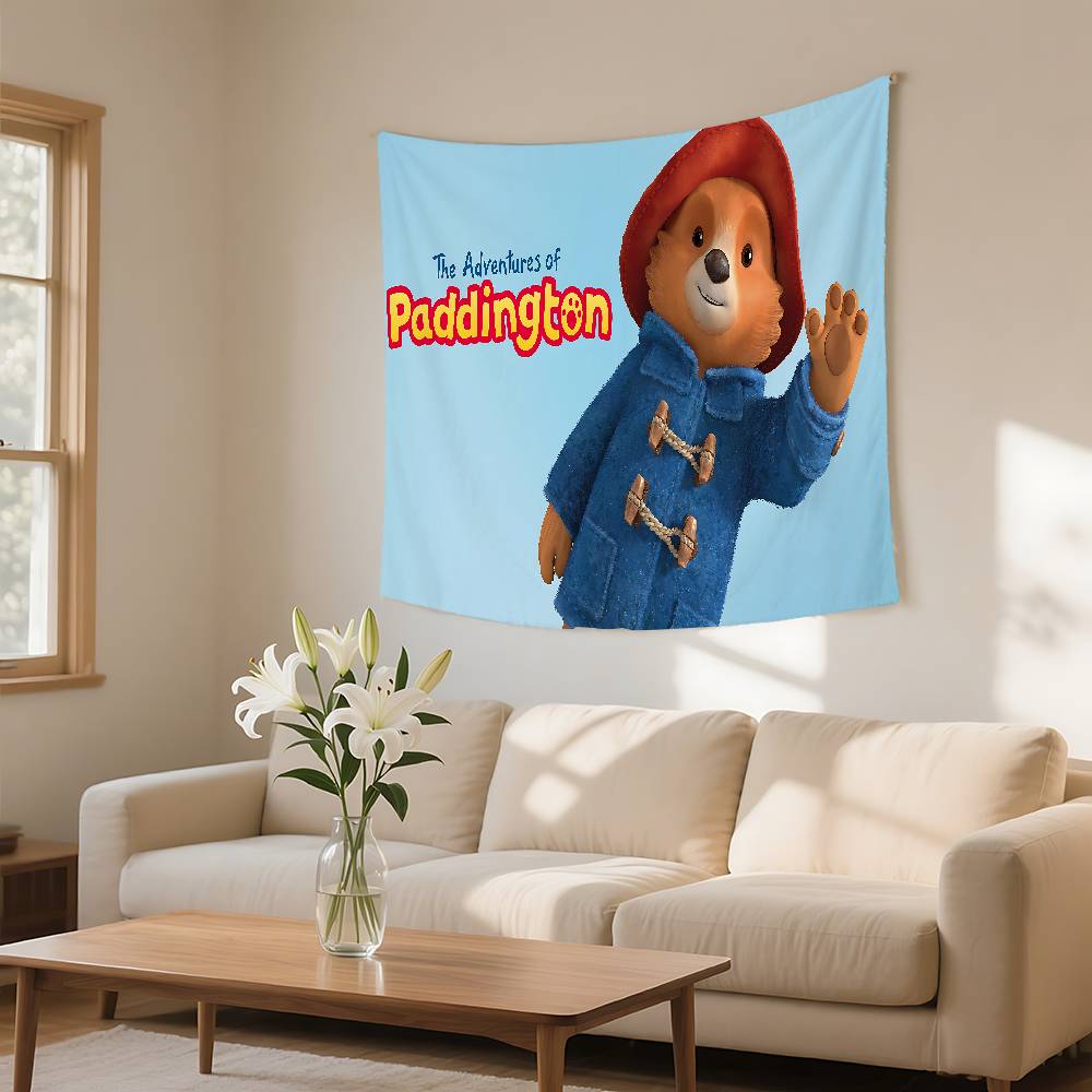 PPaddington Bear Tapestry Customizable Tapestries Of Various Styleswall Hangings Celebrity Photo Printingwall Hangings