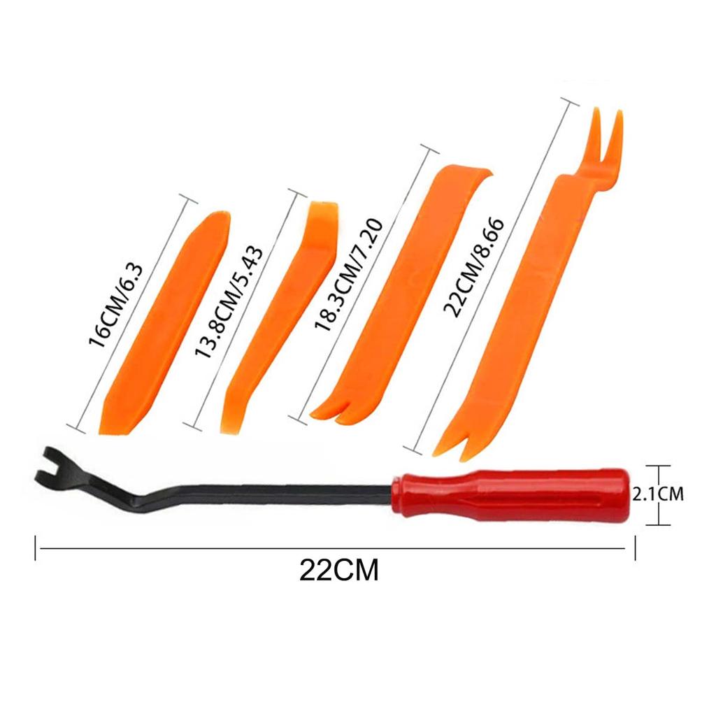 Cluoling Interior Upholstery Removal, Auto Upholstery Removal, Panel Stripping, Automotive Rivet, Clip, Clamp Tool,