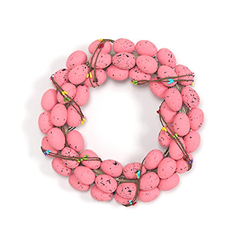 2026 Пасхальная гирлянда Креативный элемент Пасхальное яйцо Венок Окно Дверь Садовые ворота Декоративное подвесное Украшение для праздничной вечеринки Табличка на дверь