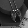 Steel Male Gift Angel Wing Necklace Men Clavicle Chain Fashion Jewelry Korean Style Necklace