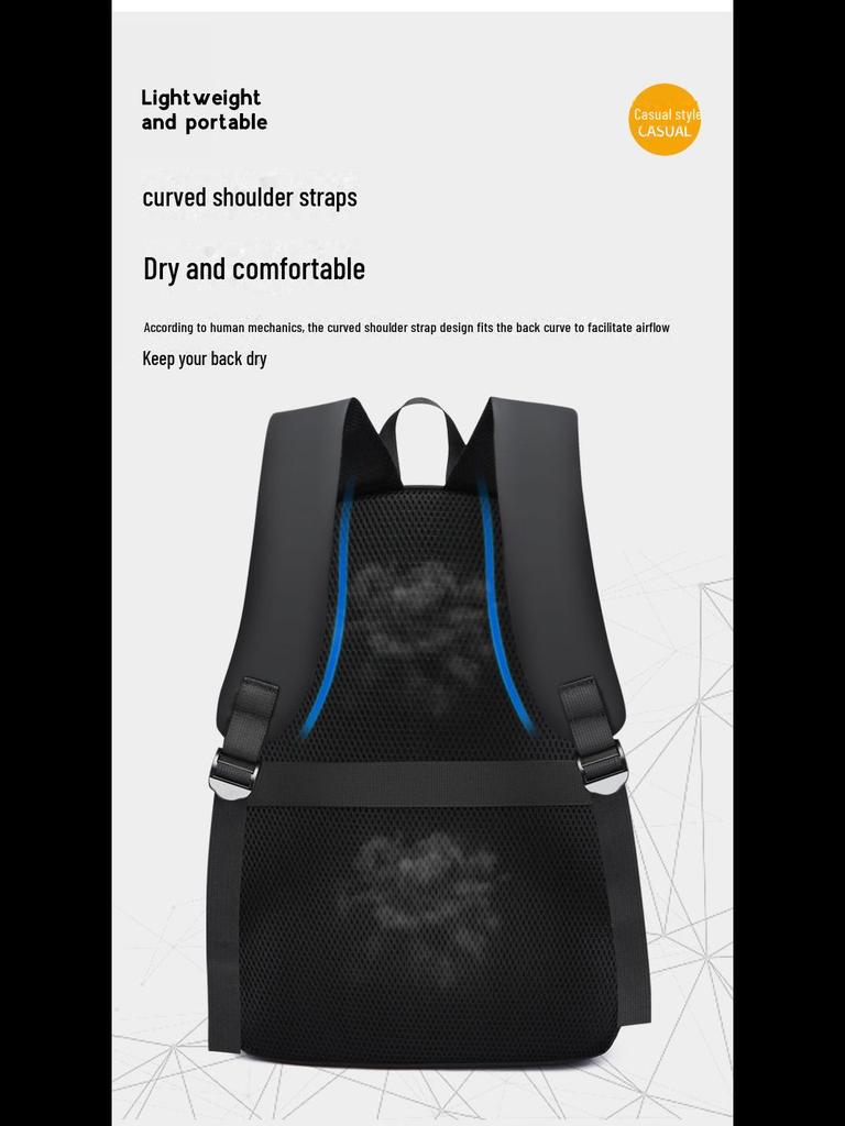 Водонепроницаемый рюкзак класса люкс для бизнеса, путешествий или школы - Универсальная сумка для ноутбука для мужчин и женщин