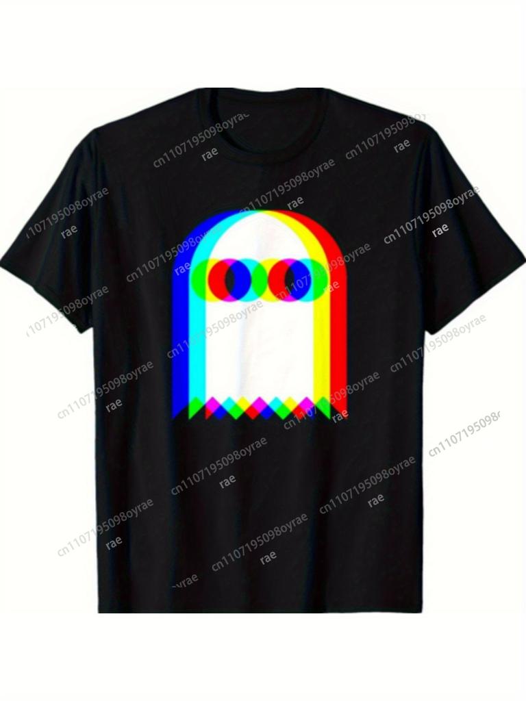 Ghost Trippy Vaporwave Halloween Techno Rave EDM Music Party TShirt
