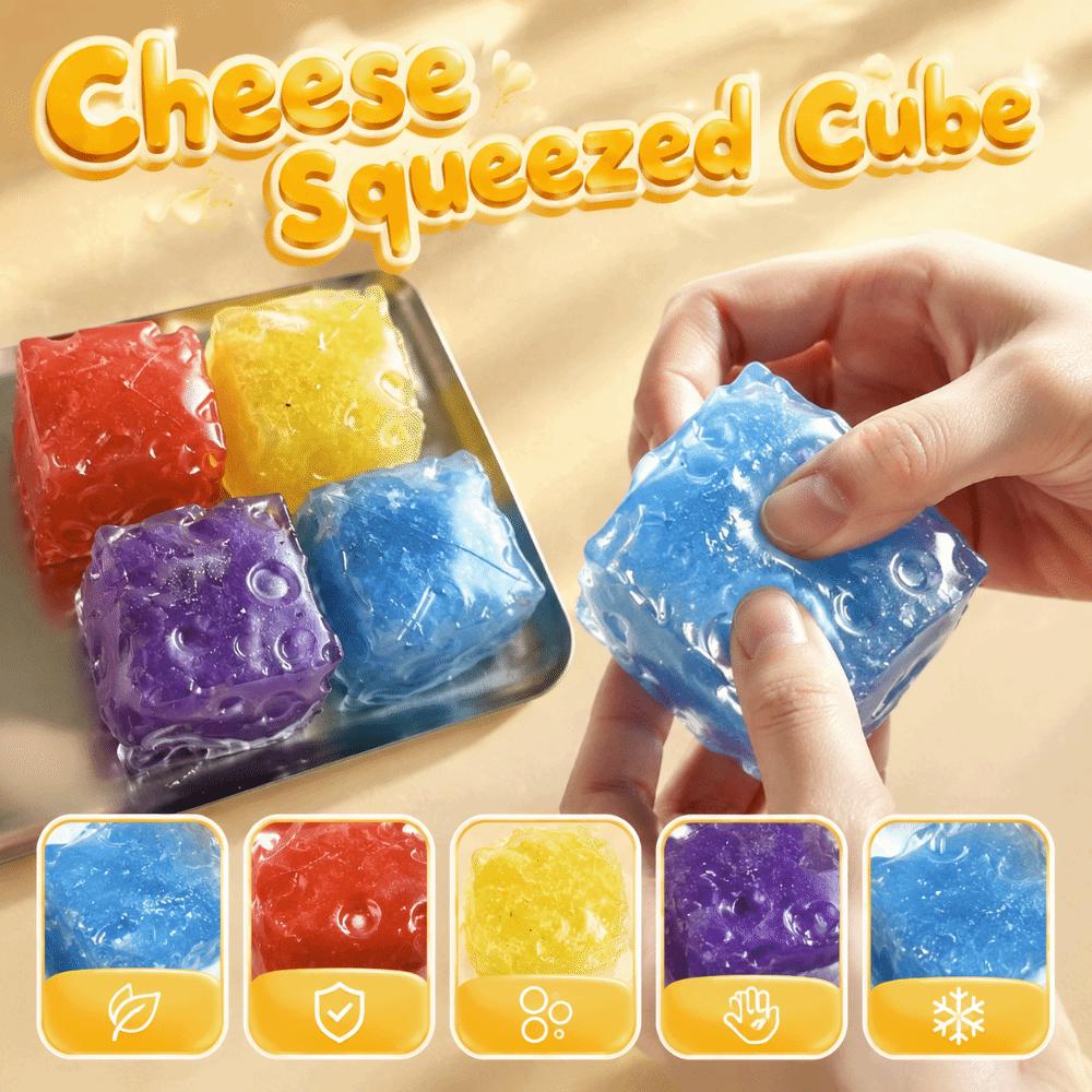 Super Soft Cheese Squishy Toy Moldable Fidget Toy Kids Toy Cheese Pinch Home Decoration