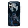 Case - Vikings - Iphone 16 - Flexible - Black - Raven Pattern