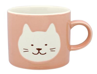 Чашка счастья от Showa Izawa Corporation. Кружка Easy Zoo Кошка PK Размер Прибл.. Ш8.9 В7.7 112781