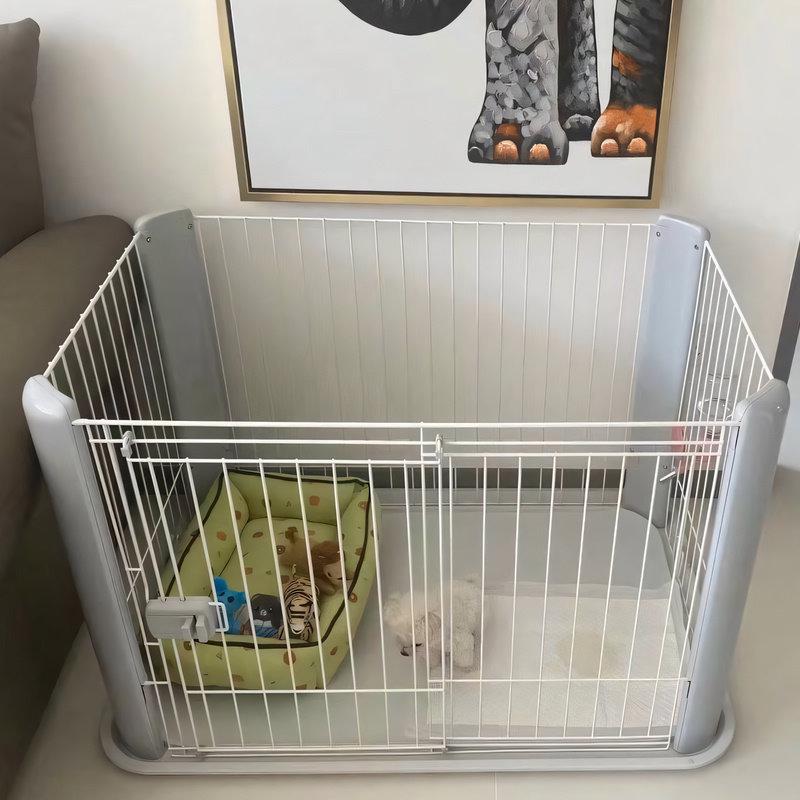 Iris Colorful Indoor Dog Cage for Small and Medium Dogs