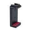Universal Phone Holder with Cold and Hot Shoe Mount for Vlogging and Live Selfie Videos
