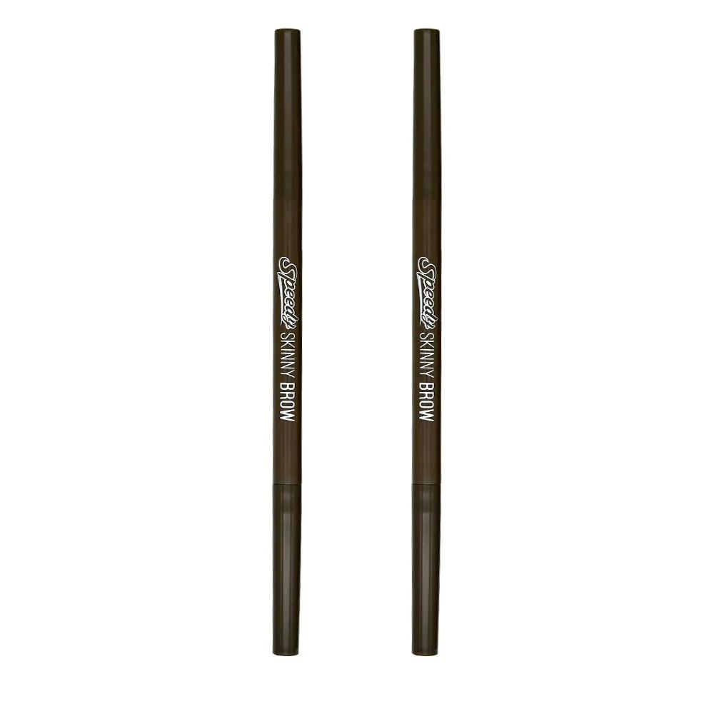 Peripera Speedy Skinny Brow 003 Natural Brown (2 pieces)
