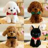 Плюшевая игрушка корги с набивкой из ПП хлопка, мягкий короткий мех, чучело животного для детей в подарок