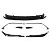 Gloss Black Front Bumper Aero Splitter Lip Kit Replacement for MercedesBenz AClass W176 AMGLine A45