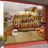 Halloween decorations: Little pumpkin stickers, bar and KTV scene decorations, glass door stickers, cute ghost wall stickers