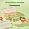 Biodegradable Corn Starch Compartmented Lunch Box