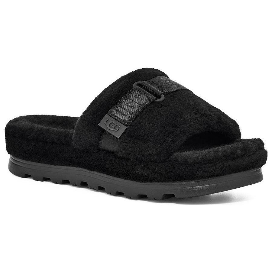 UGG Comfortable Plush Fashion Slippers Men Slippers Black 1130816-BLK