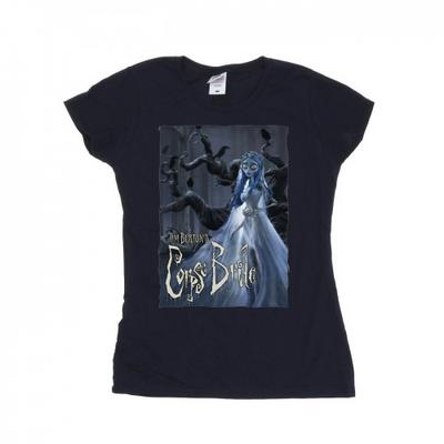 Женское/женское свадебное платье Corpse Bride, хлопковая футболка с плакатом
