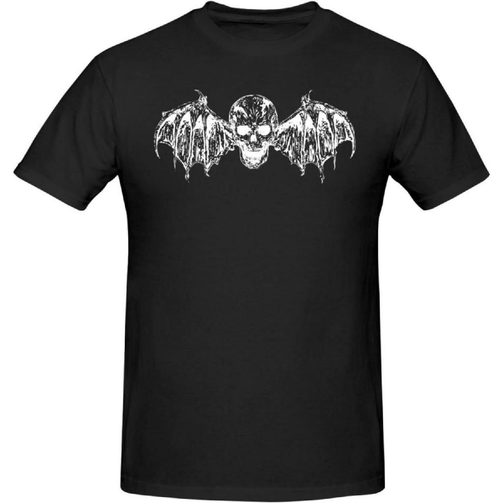 Himaira Men's Workout Shirts Avenged Sevenfold Logo Short Sleeve T-Shirt