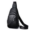Мужская модная кожаная сумка-слинг на молнии, сумка через плечо, сумка через плечо для мотоцикла, мужские портфели