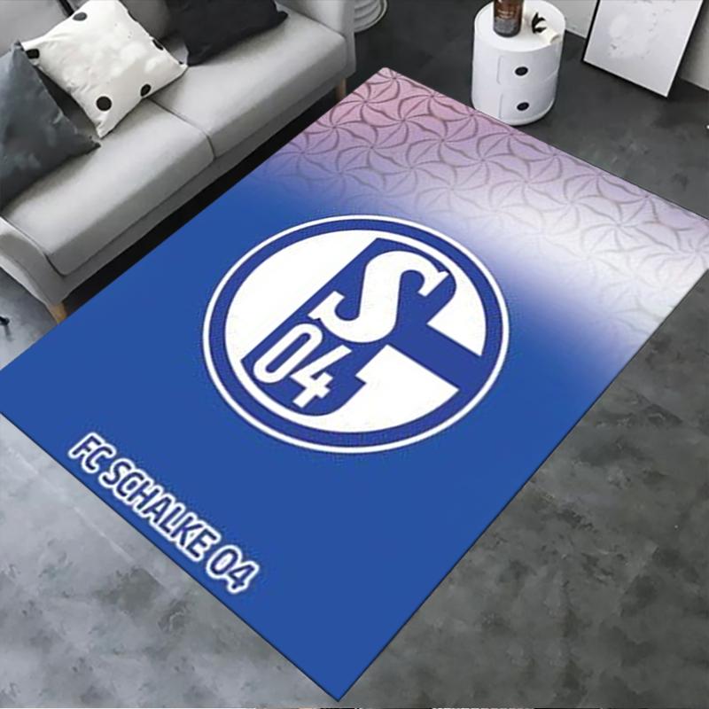 2025 New FC Schalke 04 Carpet Rug for Living Room Bedroom Home Sofa Decoration,Kids play Non-slip Floor Mat50